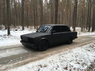 2005 Lada (ВАЗ) 2107, чёрный, 240000 рублей, вид 3