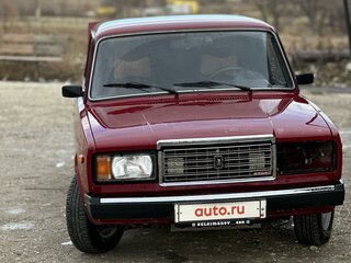 2007 Lada (ВАЗ) 2107, красный, 245000 рублей, вид 2
