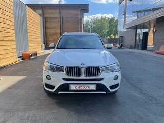 2014 BMW X3 28i xDrive II (F25) Рестайлинг, белый, 1950000 рублей, вид 2