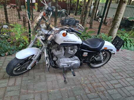 2015 Harley-Davidson Sportster 883, белый, 790000 рублей, вид 1