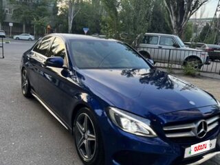 2016 Mercedes-Benz C-Класс 180 9G-TRONIC IV (W205), синий, 2070000 рублей, вид 3