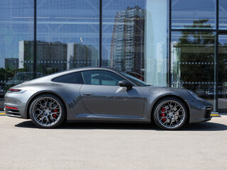 2021 Porsche 911 Carrera 4S VIII (992), серый, 17900000 рублей, вид 4