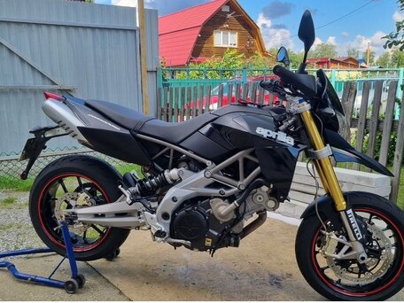 2008 Aprilia Dorsoduro 750, чёрный, 600000 рублей, вид 2