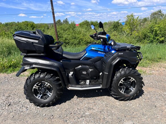 2021 CFMoto CFORCE 600 EPS, синий, 899999 рублей - вид 7