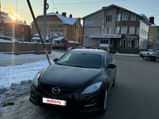 2011 Mazda 6 II (GH) Рестайлинг, чёрный, 950000 рублей, вид 2