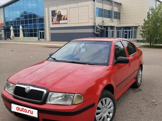 2008 Skoda Octavia I (A4) Рестайлинг, красный, 450000 рублей, вид 1