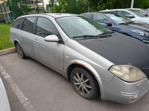2003 Nissan Primera III (P12), серый - вид 5
