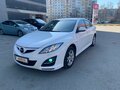2012 Mazda 6 II (GH) Рестайлинг, белый, 1080000 рублей