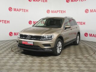 2018 Volkswagen Tiguan II, бежевый, 2649000 рублей, вид 1