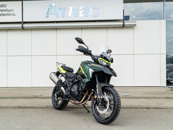 2025 Benelli TRK 702 X, зелёный, 709000 рублей