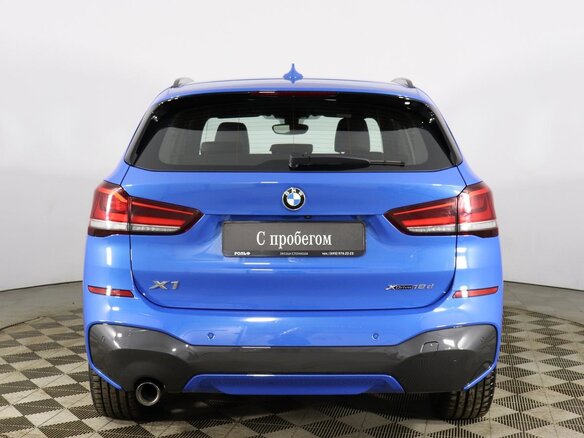 2020 BMW X1 18d xDrive II (F48) Рестайлинг, синий - вид 5