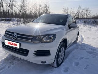 2011 Volkswagen Touareg II, белый, 1990000 рублей, вид 1