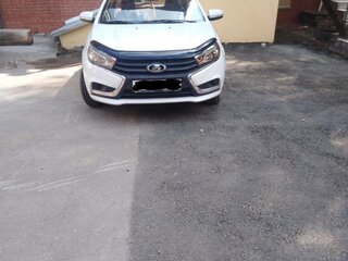 2017 Lada (ВАЗ) Vesta I, белый, 599000 рублей, вид 2