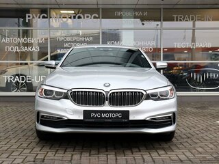 2019 BMW 5 серии 520d xDrive VII (G30/G31/G38), серый, 3400000 рублей, вид 2
