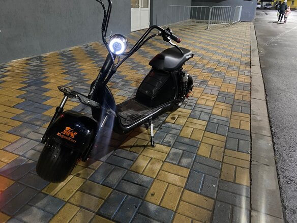 2023 Kugoo Kirin C2 Pro, чёрный, 70000 рублей - вид 4