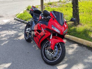 2005 Honda CBR 1000 RR/RA Fireblade, красный, 485000 рублей, вид 1