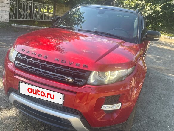 2013 Land Rover Range Rover Evoque 6-speed I, красный, 1850000 рублей - вид 1