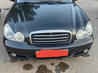 2006 Hyundai Sonata ТагАЗ IV (EF) Рестайлинг, чёрный, 650000 рублей, вид 1