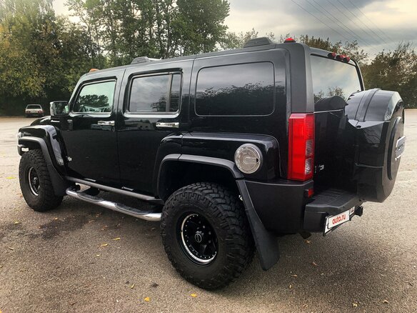2008 Hummer H3, чёрный - вид 5