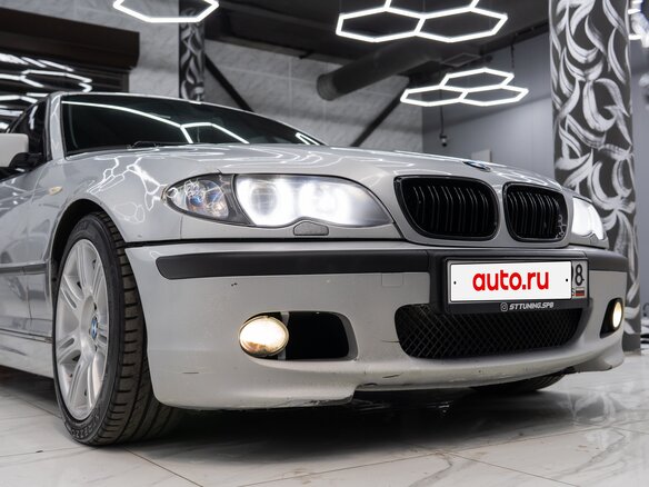 2003 BMW 3 серии 330i IV (E46) Рестайлинг, серебристый, 1000000 рублей - вид 18