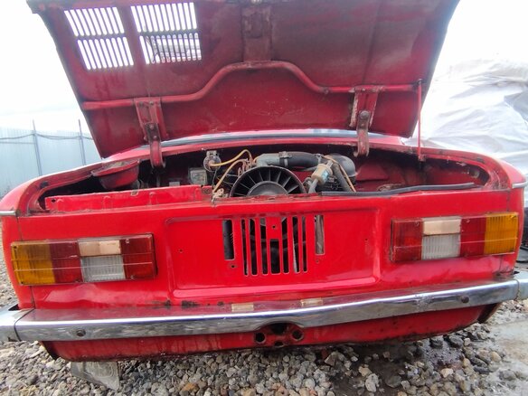 1980 ЗАЗ 968 М, красный - вид 5