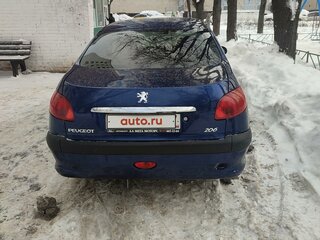 2008 Peugeot 206, синий, 300000 рублей, вид 4
