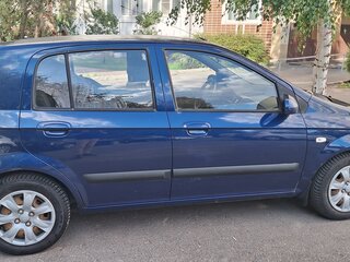 2008 Hyundai Getz I Рестайлинг, синий, 400000 рублей, вид 3