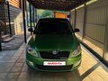 2011 Skoda Fabia II Рестайлинг, зелёный