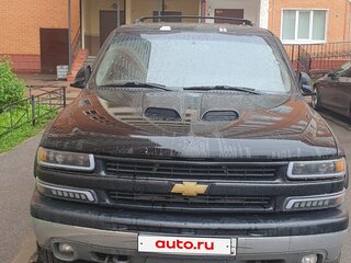 2004 Chevrolet Tahoe II, чёрный, 1370000 рублей, вид 3