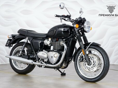 2024 Triumph Bonneville T120, чёрный, 1485000 рублей, вид 5
