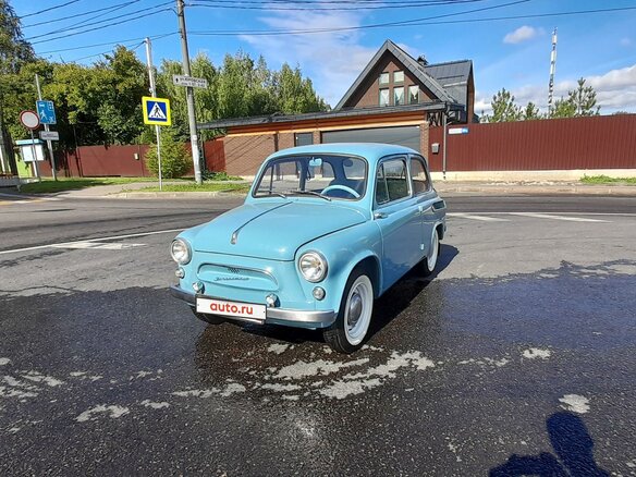 1966 ЗАЗ 965, голубой - вид 2