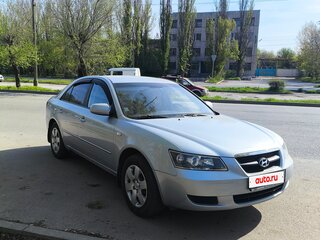 2007 Hyundai Sonata V (NF), серебристый, 1200000 рублей, вид 4