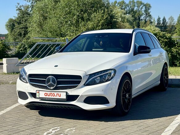 2018 Mercedes-Benz C-Класс 220 BlueTEC IV (W205), белый, 2400000 рублей