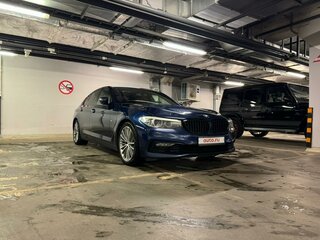 2017 BMW 5 серии 530d xDrive VII (G30/G31/G38), синий, 4800000 рублей, вид 2