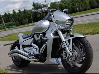 2006 Suzuki Boulevard M109R, серебристый, 1300000 рублей, вид 1