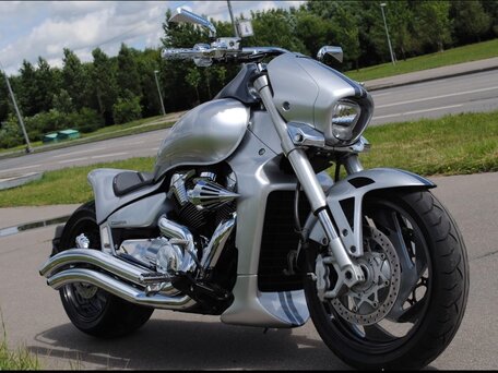 2006 Suzuki Boulevard M109R, серебристый, 1300000 рублей, вид 1