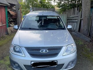 2014 Lada (ВАЗ) Largus I, серебристый, 1050000 рублей, вид 1