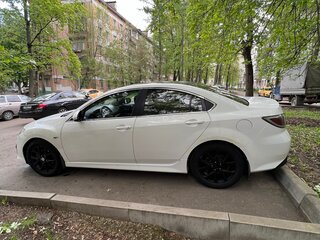 2011 Mazda 6 II (GH) Рестайлинг, белый, 1100000 рублей, вид 5