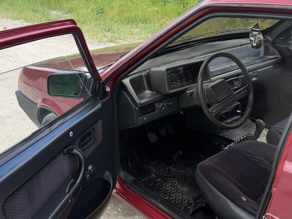 1997 Lada (ВАЗ) 2109, красный, 180000 рублей - вид 8