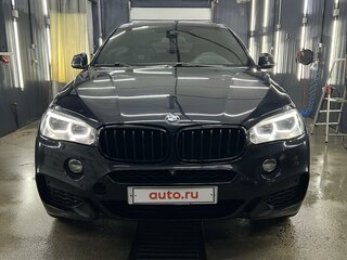 2016 BMW X6 40d II (F16), синий, 3500000 рублей, вид 1