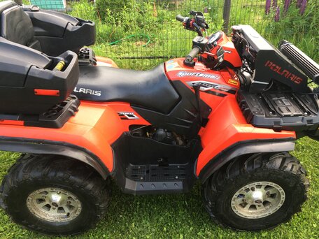 2006 Polaris Sportsman 800, красный, 460000 рублей, вид 4