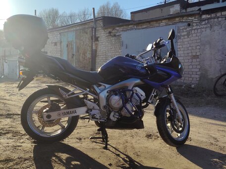 2004 Yamaha FZ6, синий, 400000 рублей, вид 3