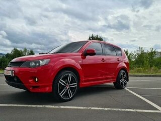 2007 Mitsubishi Outlander II, красный, 2000000 рублей, вид 1