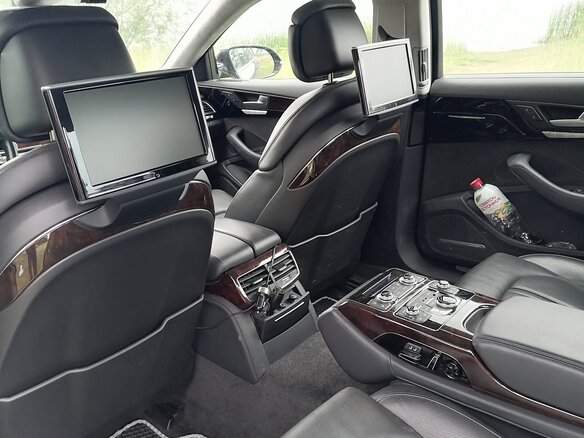 2015 Audi A8 Long III (D4) Рестайлинг, чёрный, 3750000 рублей - вид 11
