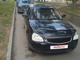 2011 Lada (ВАЗ) Priora I, чёрный, 220000 рублей, вид 3