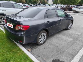 2012 Toyota Corolla X (E140, E150) Рестайлинг, серый, 1125000 рублей, вид 3