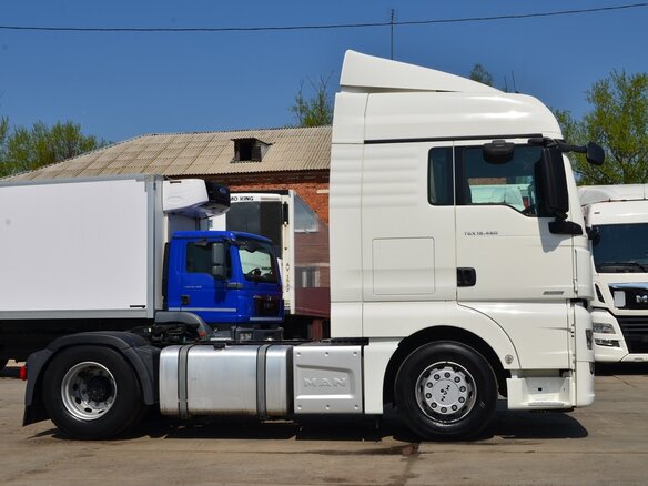 2018 MAN TGX, белый - вид 3