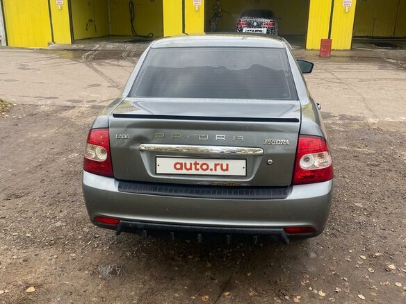 2008 Lada (ВАЗ) Priora I, серый, 380000 рублей - вид 7