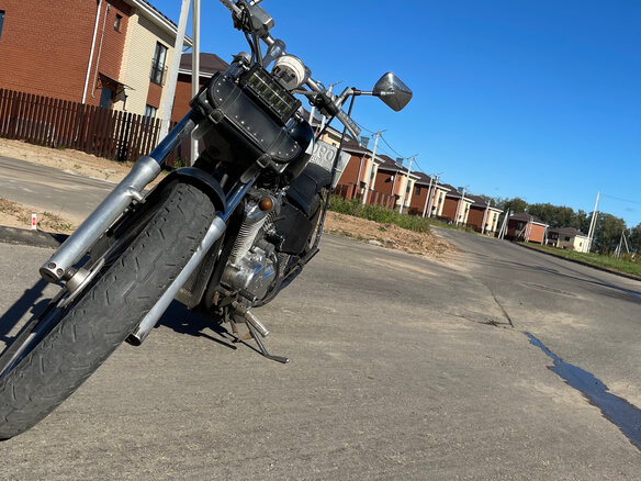 1996 Honda Steed 400, чёрный, 200000 рублей - вид 15