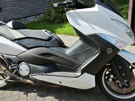2010 Yamaha TMAX, белый, 655000 рублей, вид 1